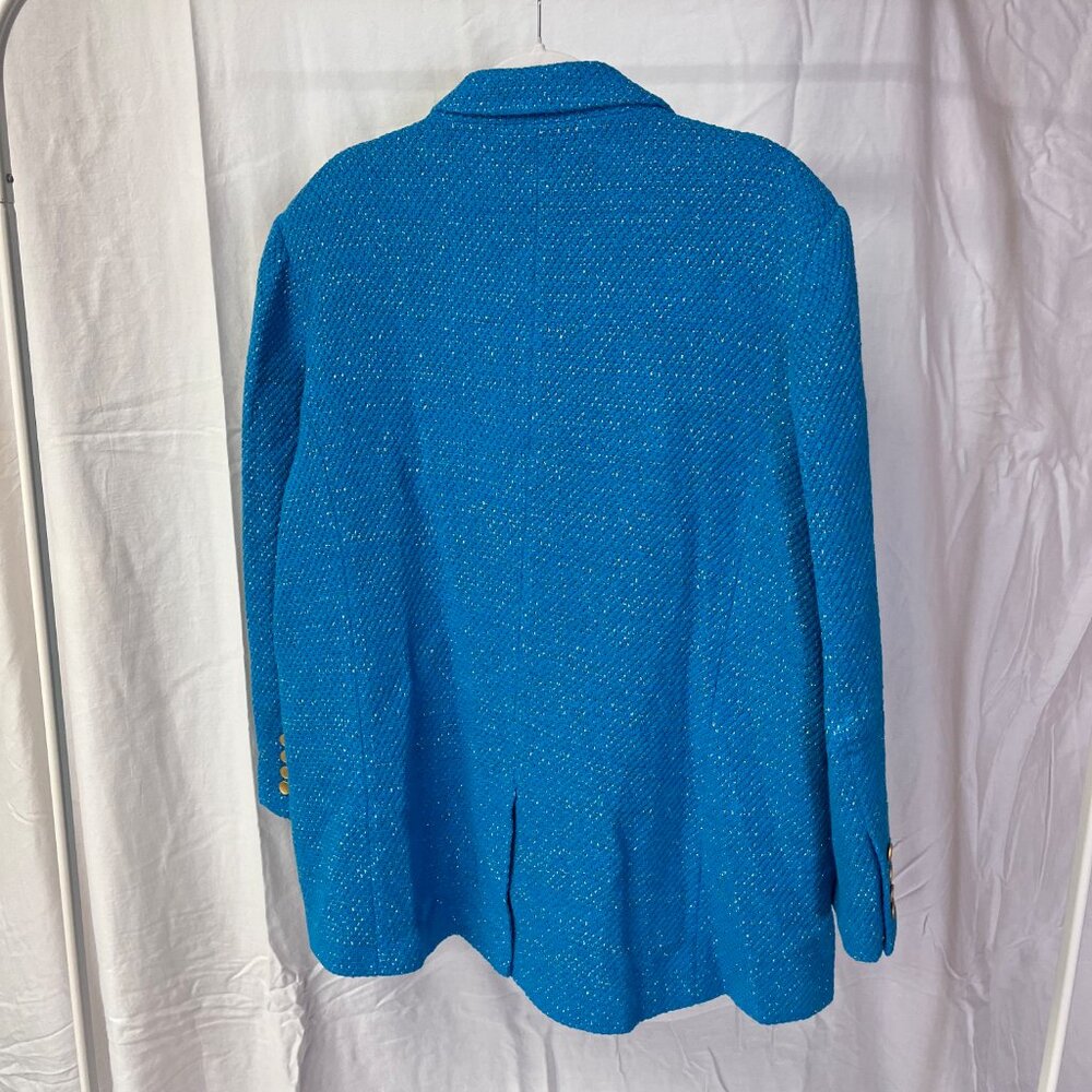 L'AGENCE Riva Oversized Knit Blazer 16 NWT - Picture 8 of 10